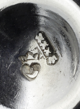 18th Century Dutch Silver Miniature Teapot - Johannes van Geffen